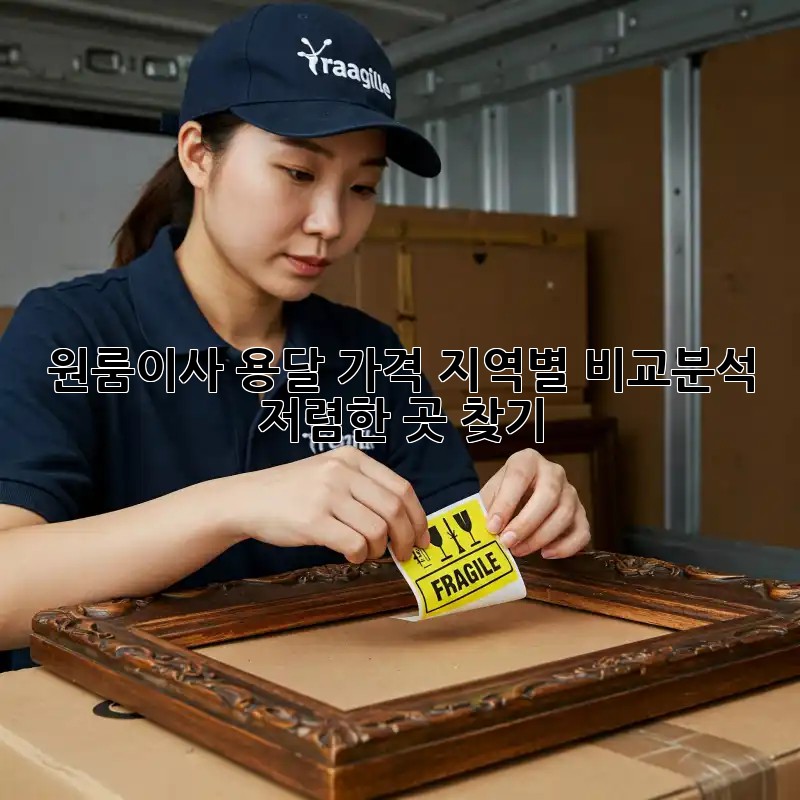 원룸이사 용달 가격 지역별 비교분석! 저렴한 곳 찾기 💯