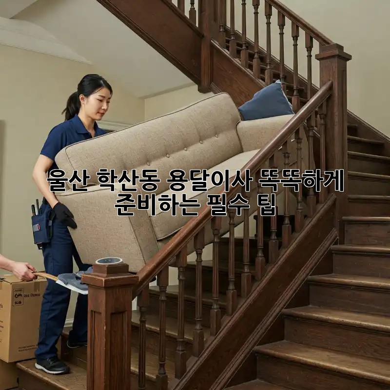 울산 학산동 용달이사, 똑똑하게 준비하는 필수 팁!