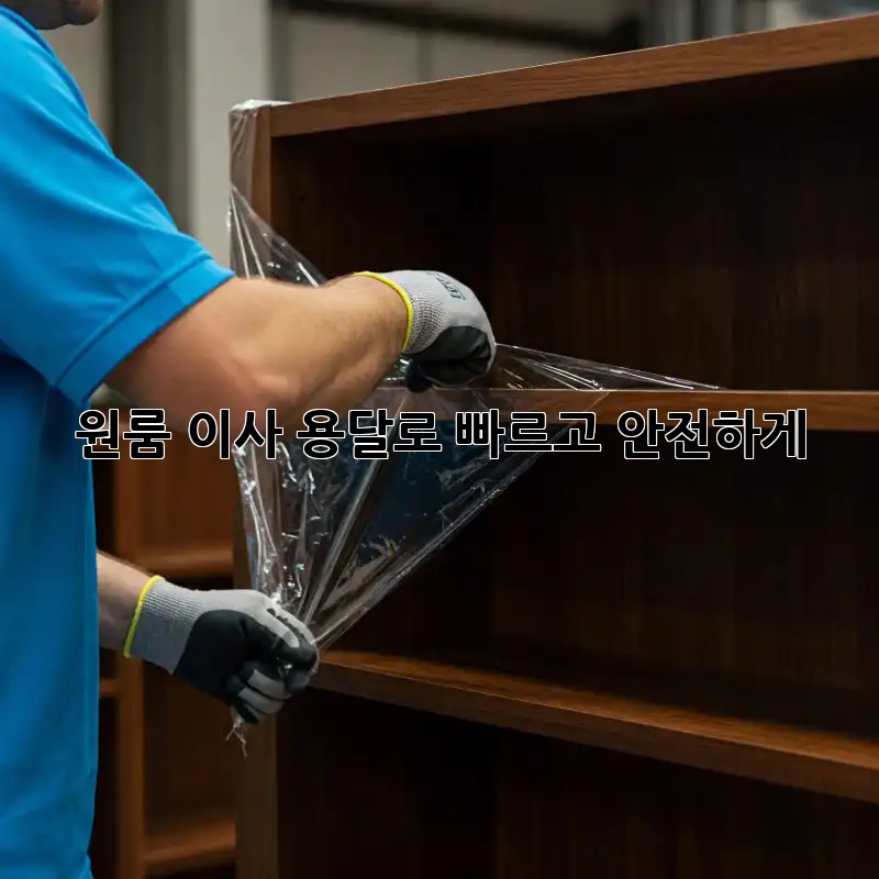 원룸 이사? 용달로 빠르고 안전하게!